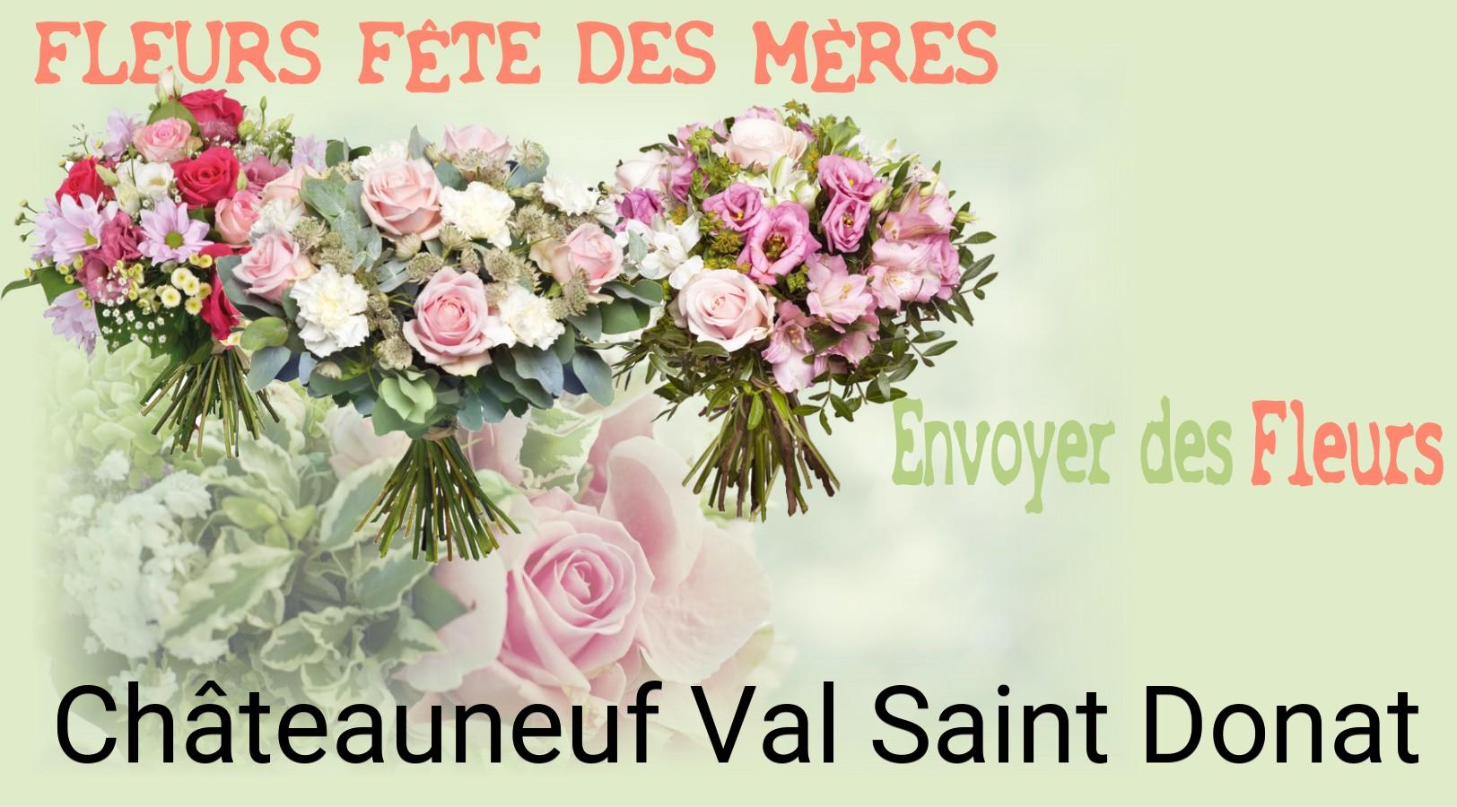Bouquet de Fête des Mères livré à Châteauneuf-Val-Saint-Donat